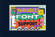 Balgin Font Family, a Sans Serif Font by Sundance Tipografia (Thumbnail 4 of 22)