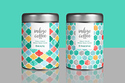 HandPainted Watercolour Patterns, a Pattern Graphic by The Indigo Hare (Thumbnail 2 of 4)