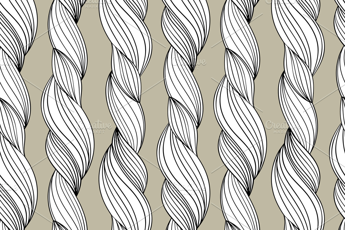 Seamless backgrounds of waves. preview 2