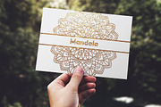 20 Floral hand drawn mandalas, a Pattern Graphic by KatPush (Thumbnail 4 of 6)