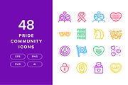 48 Pride Community Icons, an Icon by Furnace (Thumbnail 1 of 5)