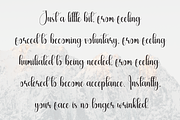 Monday Quality | Script Font, a Handwritten Font by Scratchones (Thumbnail 6 of 9)