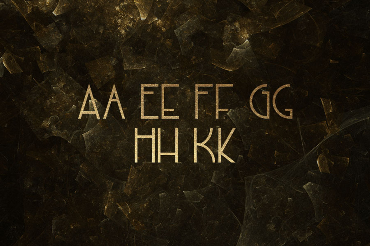 Metropolis Typeface preview 5