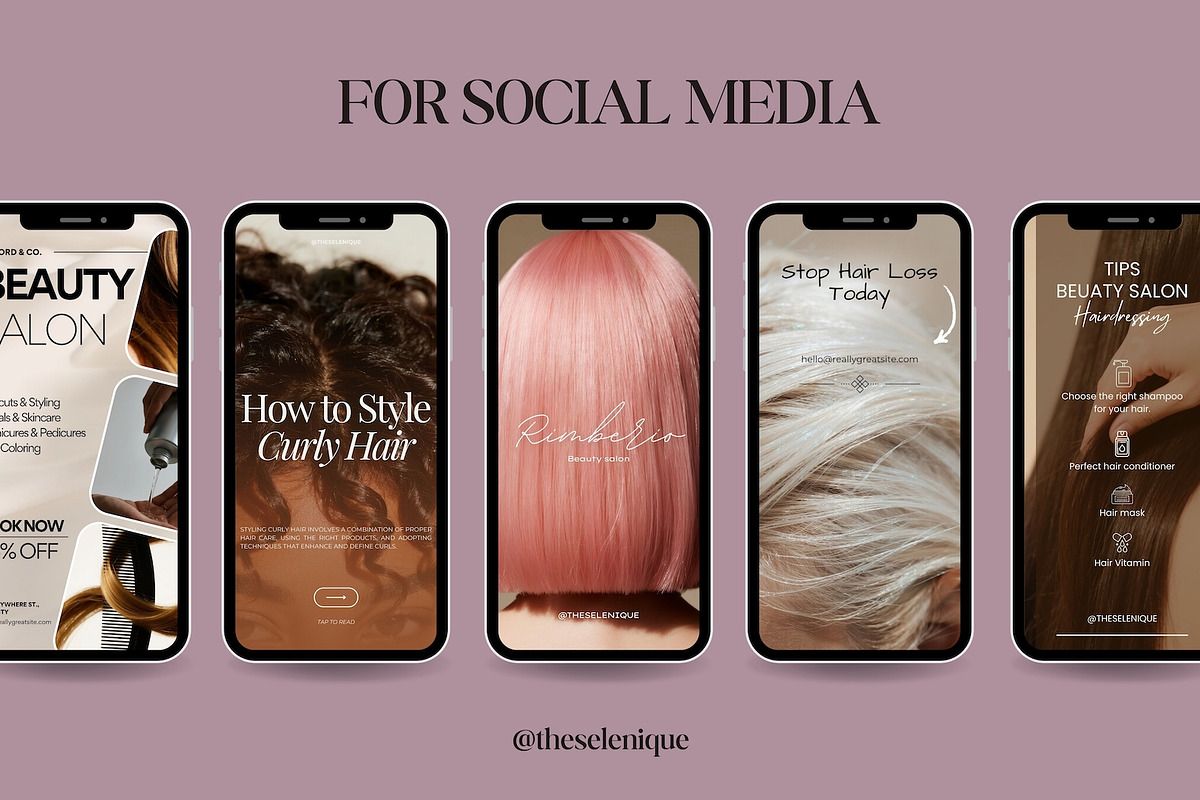 150 Hair Aesthetic Stock Images, a Beauty & Fashion Photo by Selenique Studio (Photo 9 of 10)