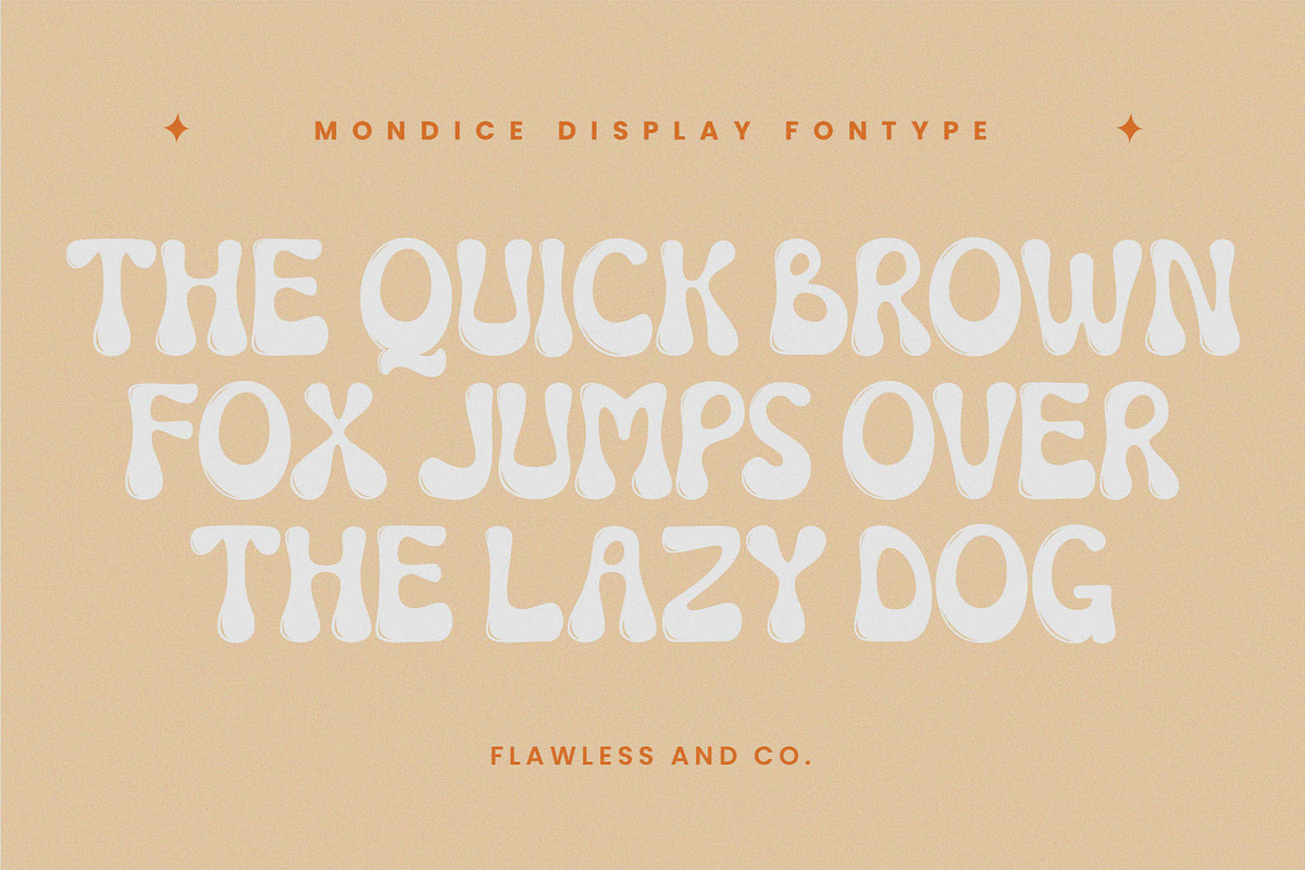 Mondice, a Symbol Font by Flawless And Co (Photo 10 of 10)