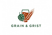 Grain Grist Brewery, a Branding & Logo Template by Logocreative (Thumbnail 1 of 2)