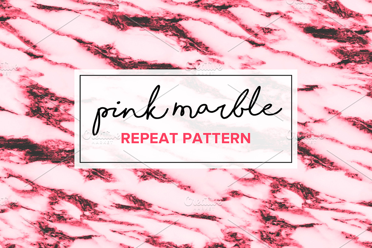 Pink Marble Texture | Repeat Pattern, a Pattern Graphic by PATTERNBASE (Photo 1 of 6)