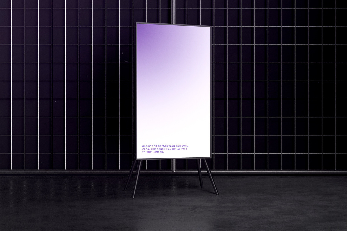 Vertical Screen Mockup, an Advertising Mockup by Design Squad (Photo 3 of 4)