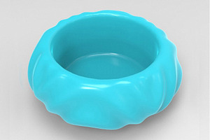 Cute Succulent 3D Printing Planter, an Object 3D Model by Kseniya-Omega