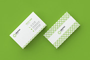 Simple Minimal Business Card, a Business Card Template by GraphicPick (Thumbnail 1 of 2)