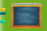Game wooden shelf windows set, a Templates & Theme by julia_musdotter (Thumbnail 8 of 9)
