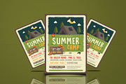 Summer Camp Flyer, a Flyer Template by Totem Design Studio (Thumbnail 4 of 5)