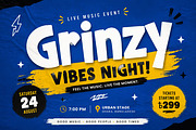 Grinzy, a Slab Serif Font by Wow Magic (Thumbnail 1 of 3)