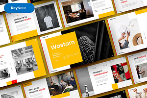 Wastam – Business Keynote Template