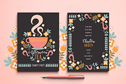 Covent Garden Tea Invitation, an Invitation Template by Werlang Paper (Thumbnail 1 of 2)