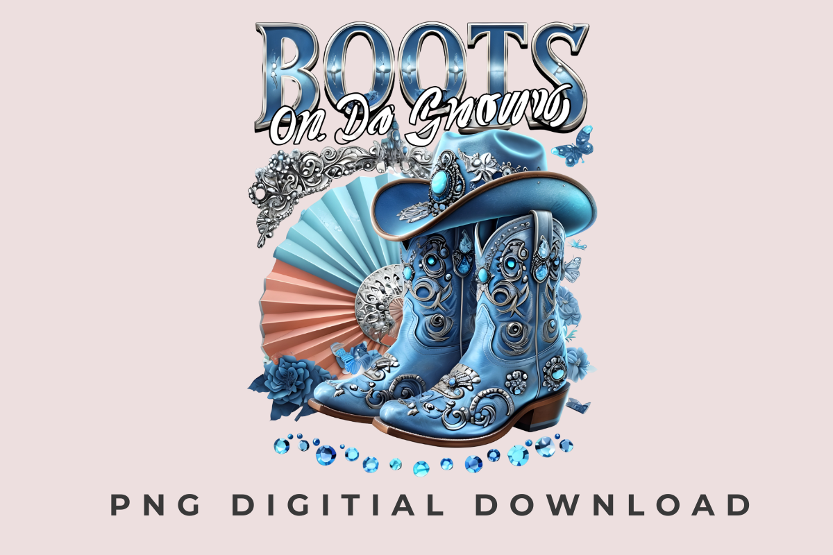 Boots On Da Ground PNG, an Illustration by Anca Digital Vibe (Photo 4 of 6)