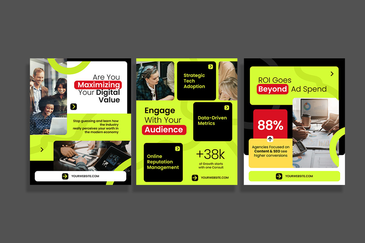Business Value - Social Media Post, a Social Media Template by Jiwstudio (Photo 3 of 4)