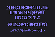 Gramion; Experimental Display Font, a Sans Serif Font by Eko Bimantara (Thumbnail 6 of 6)