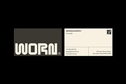 WORN — Brand Guidelines Template, a Branding & Logo Template by Uniko Studio (Thumbnail 7 of 11)