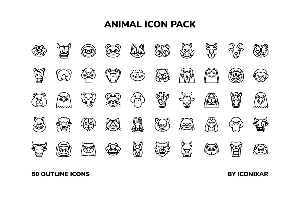 Animal Icon Pack, an Icon by Iconixar & Friends (Photo 3 of 3)