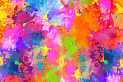 Neon Watercolor Texture, a Pattern Graphic by Printable Treasure (Thumbnail 3 of 10)