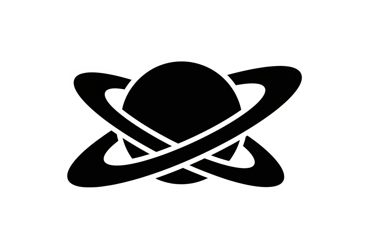 Saturn Planet Space Galaxy Icon, an Icon by musafir_fashion (Photo 6 of 10)