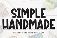 Simple Handmade | Script Font
