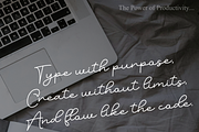 Auralique, a Script Font by Creative Keelik (Thumbnail 6 of 11)