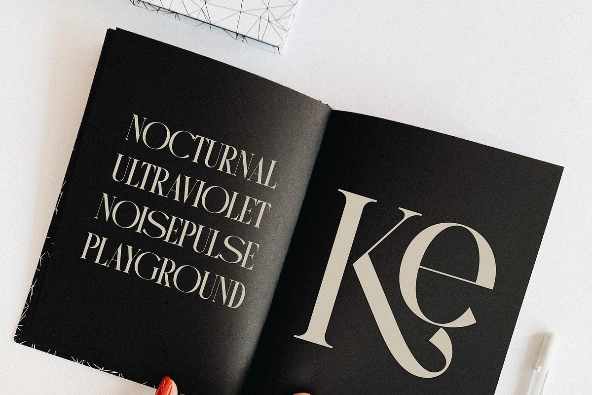Mystequ New Modern Display, a Serif Font by Storytype Studio (Photo 9 of 15)