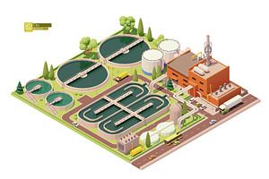 Vector Water Treatment Plant