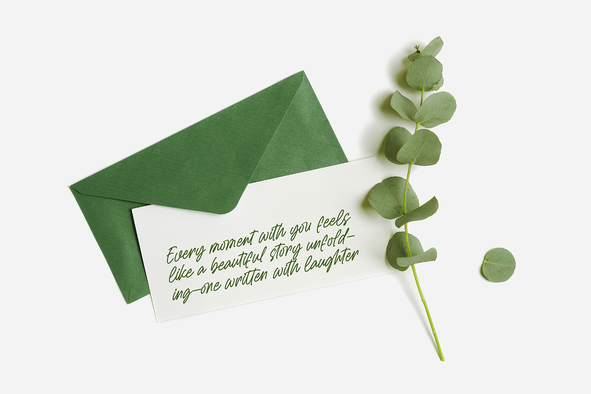 Sejatty Gartena Aesthetic Font, a Script Font by Letterena Studios Script (Photo 5 of 15)