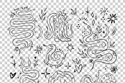Nice Snakes Bundle, an Animal Illustration by Annie Konst (Thumbnail 3 of 20)