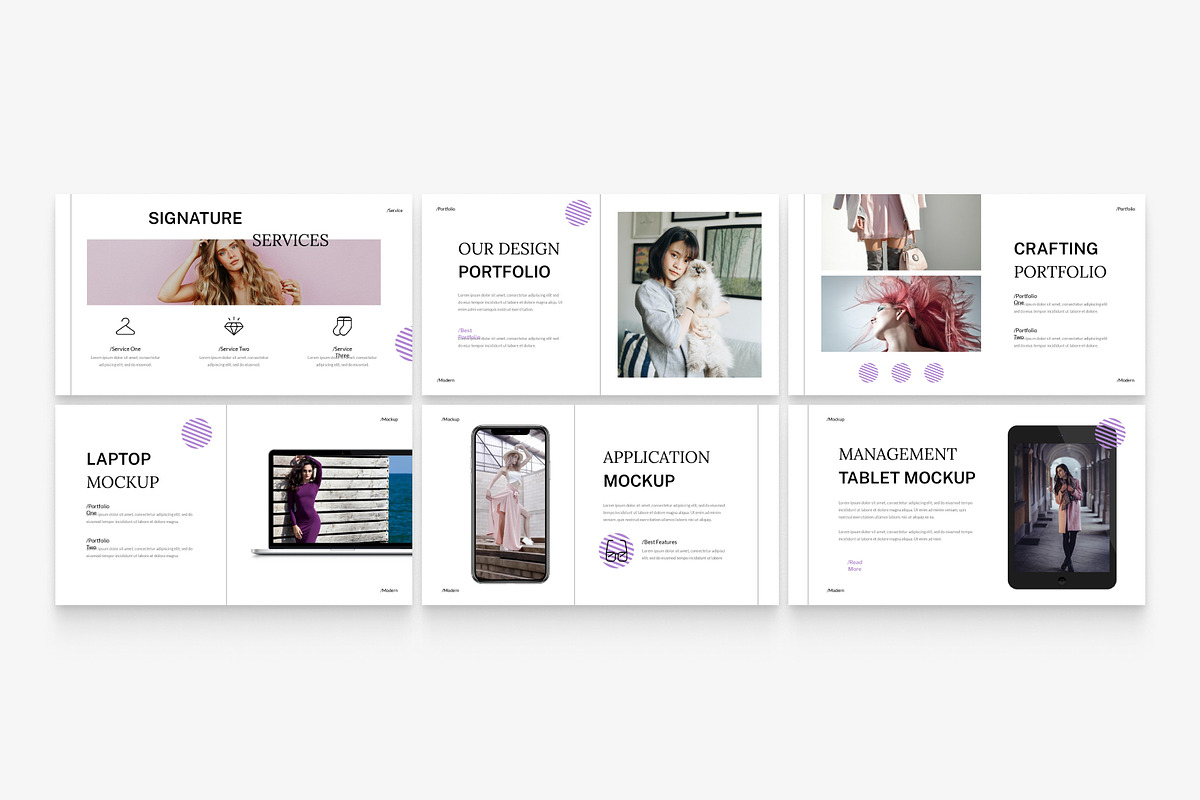 Minimalist Fashion Presentation, a Presentation Template by Eklip Studio (Photo 4 of 5)