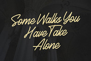 Rosmund Monoline Script Font, a Script Font by Maulana Creative (Thumbnail 5 of 7)