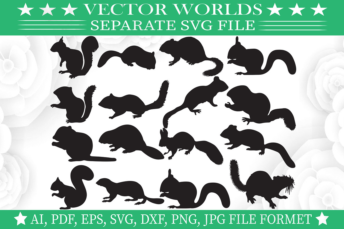 Chipmunk Svg, Animal Svg, an Object Graphic by VectorWorlds