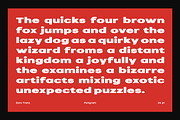Zero Tranz - Bold Modern Expanded, a Sans Serif Font by Typia Nesia (Thumbnail 7 of 12)