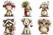 Whimsical Spring Animals Clipart, an Illustration by Libby Wishes (Thumbnail 5 of 7)