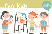 Cute Kids Collection, an Education Illustration by Anna Isaeva (Thumbnail 1 of 2)