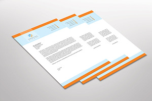 Oranzila Letterhead Template