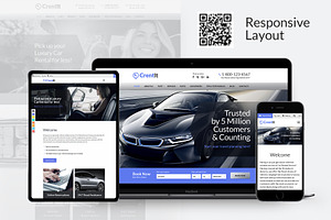 CrentIt - Car Rental WordPress Theme