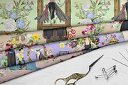 Ladies vintage, seamless pattern, a Pattern Graphic by NastiaDesignsPrints (Thumbnail 2 of 8)