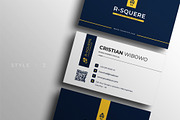 Modern Business Card Template, a Business Card Template by Ctrl space studio (Thumbnail 3 of 6)