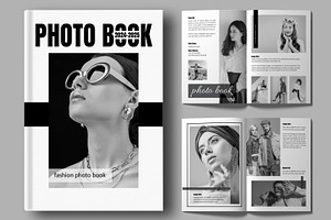 Fashion Photobook Layout, a Magazine Template by MightyDesign