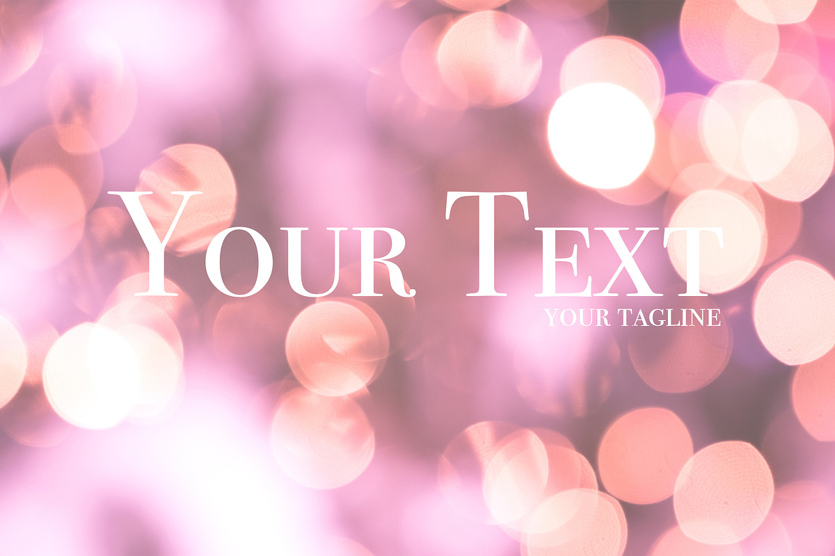 Bokeh lights background bundle, an Abstract Photo by Lum3n (Photo 6 of 6)