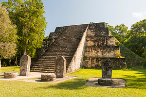 Complex Q Tikal Ruins Guatemala, an Architecture Photo by THP Creative