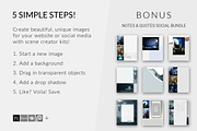 Fantasy Writers Desk Scene Creator, a Books & Magazine Mockup by Storyteller Design (Thumbnail 9 of 9)