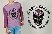 Muertos Skull Design Vector, an Illustration by vectstudio (Thumbnail 2 of 3)