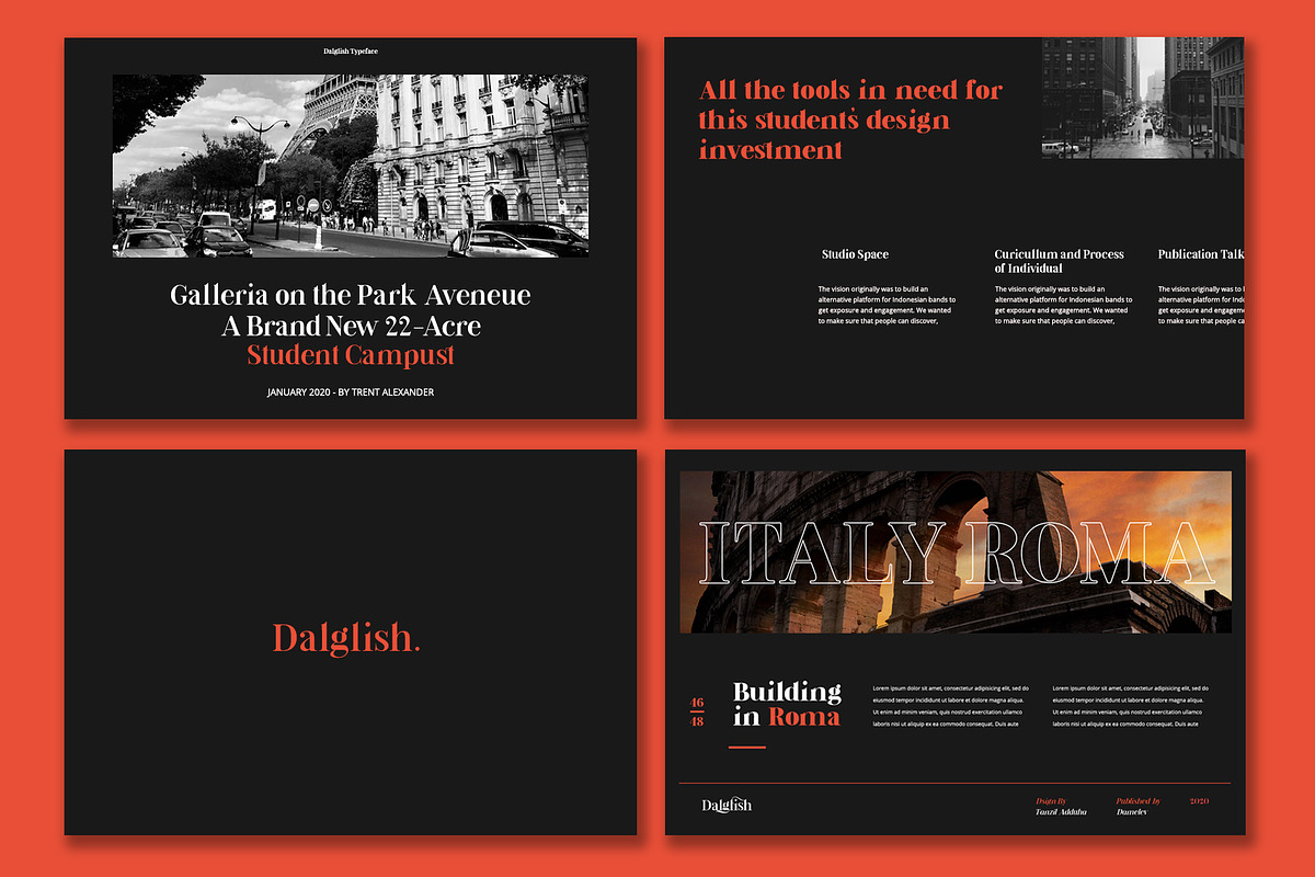 Dalglish Typeface, a Serif Font by Damelev (Photo 9 of 13)
