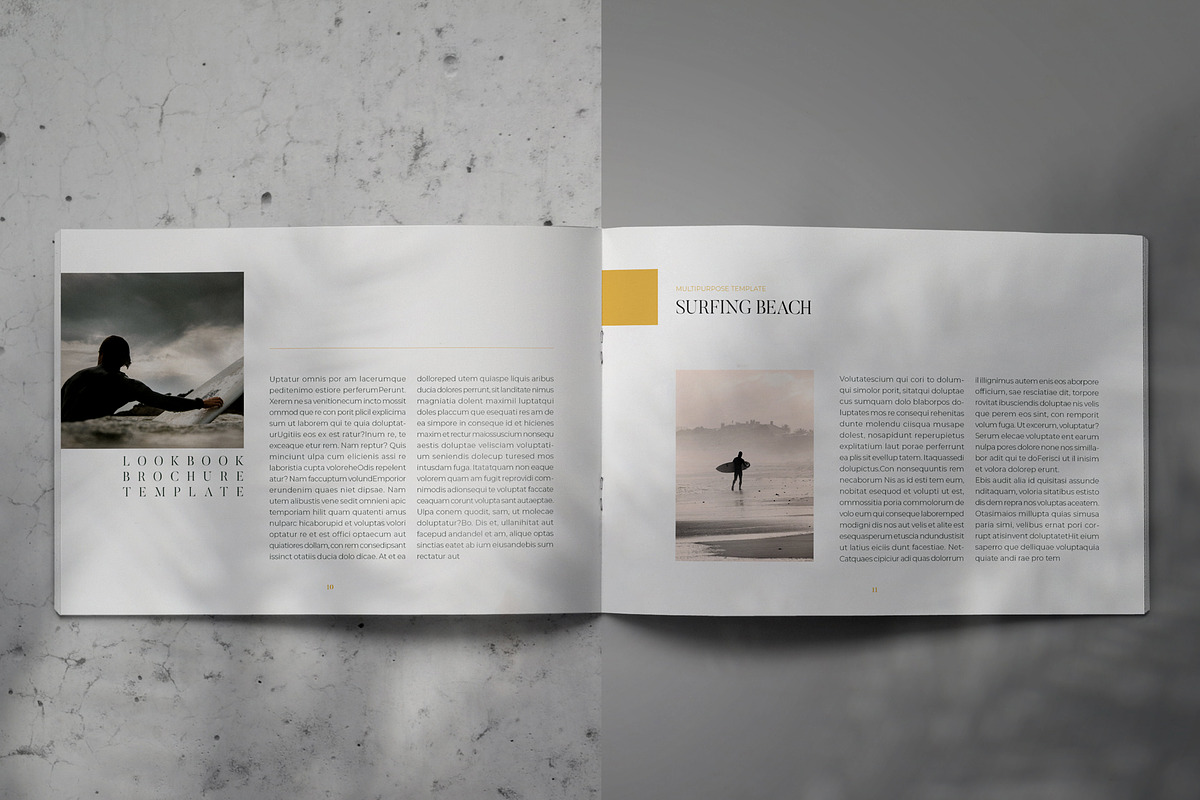 BEACH - Brochure Lookbook Template, a Brochure Template by Indotitas (Photo 6 of 9)