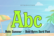 Hello Summer, a Script Font by Wow Magic (Thumbnail 2 of 3)